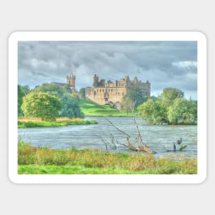 Linlithgow Palace HDR ( Wentworth Prison in Outlander TV series ) Sticker